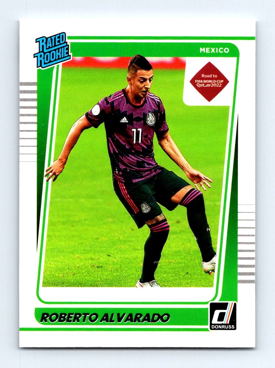 #195 2021 Donruss Rated Rookie BASE Roberto Alvarado RC Mexico