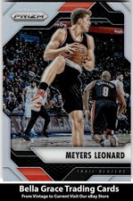 2016-17 Panini Prizm Meyers Leonard #277 Portland Trail Blazers Silver Prizms NB