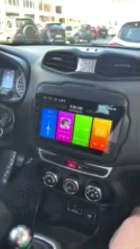 RADIO 2 DIN PER JEEP RENEGADE 2GB 32 GB NAVIGATORE GPS BLUETOOTH ANDROID WI-FI - Foto 7 di 14