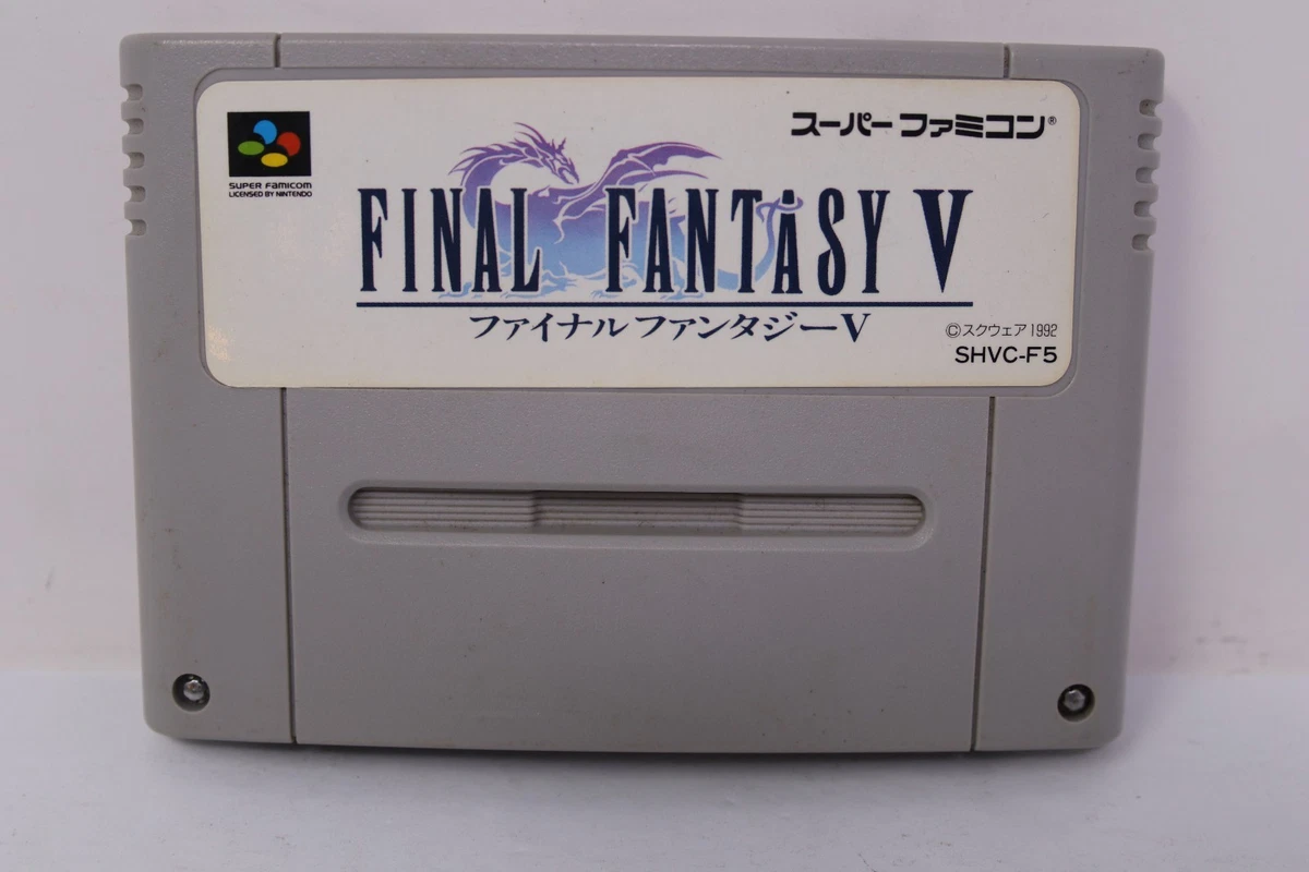 Preços baixos em Final Fantasy V Nintendo SNES NTSC-J (Japão