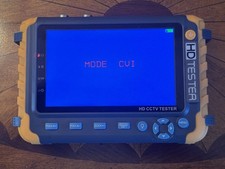 CCTV Tester 5 Inch 8MP VGA HD Input Analog Video Monitor AHD TVI CVI Camera Used