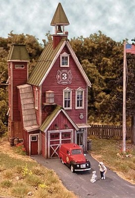Bar Mills 612 Ho Maßstabs Gebäude Smokey Hill Fire Company