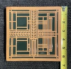 Frankoma Pottery Frank Lloyd Wright Willits Skylight Terracotta Tile Trivet