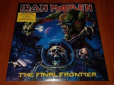 IRON MAIDEN THE FINAL FRONTIER 2x LP *RARE* PICTURE DISC VINYL EU PRESS 2010 New