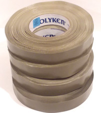 Lot of 4 Rolls Polyken 231 OD Military Grade Duct Tape Olive Drab 1  x 60 yards