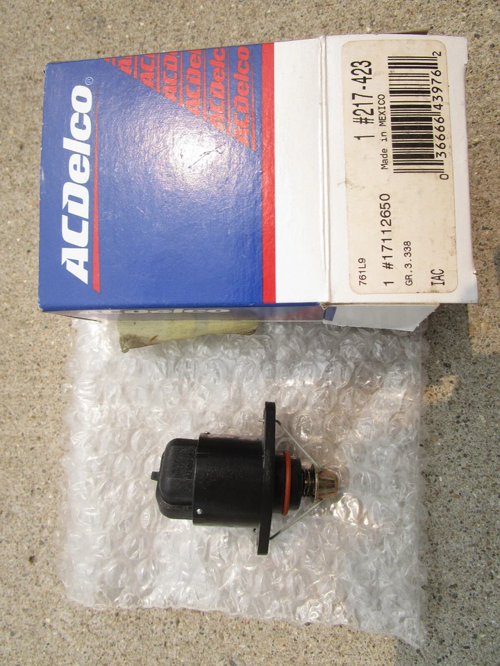 88-93 BUICK PONTIAC OLDSMOBILE V6 FUEL INJECTION IDLE AIR CONTROL VALVE OEM NEW - Image 4 of 4