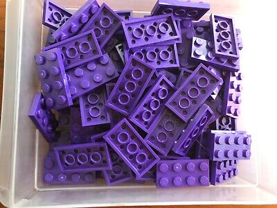 NEUF Violet F Lego 3020-6x Plaque // Plate 2x4 // Dark Purple