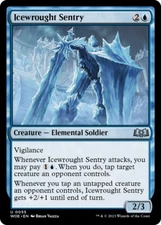 x4 Icewrought Sentry WOE MTG 55 UNCOMMON M/NM 4x