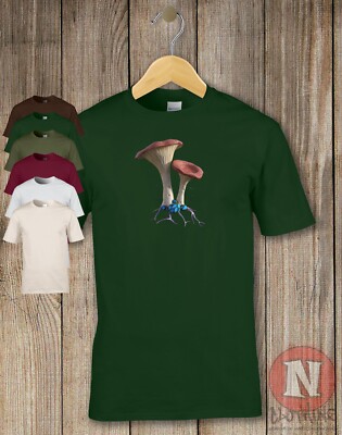 Fantasy Pilz T-Shirt Ästhetik Natur Great Outdoor Grafik Print Tee
