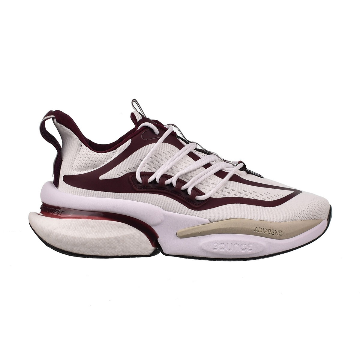 Adidas Mississippi State Alphaboost V1 Men's Shoes Cloud White