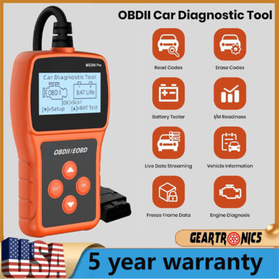 OBD2 Scanner Universal Car Engine Fault Code Reader OBDII Diagnostic Scan Tool