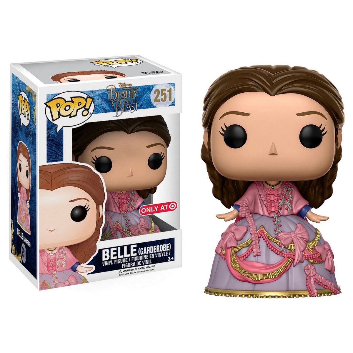 ★Belle★ Funko Pop Disney Belle Garderobe 251 Target Exclusive Figure