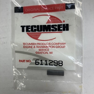 #ad 611298 Tecumseh FLYWHEEL KEY $3.00