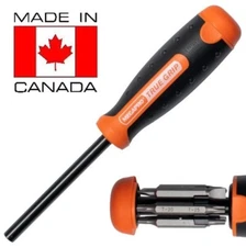 Megapro Multi Bit Screwdriver 13 in 1 Cushion Grip Phillip Flat Torx True Grip