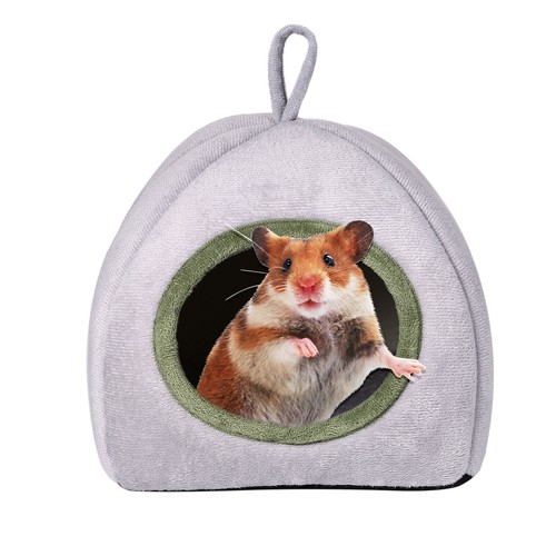 Guinea Pig Beds 2 Pack Washable Hamster Cave Hideout Small Animal Bed Cage House - Picture 4 of 15