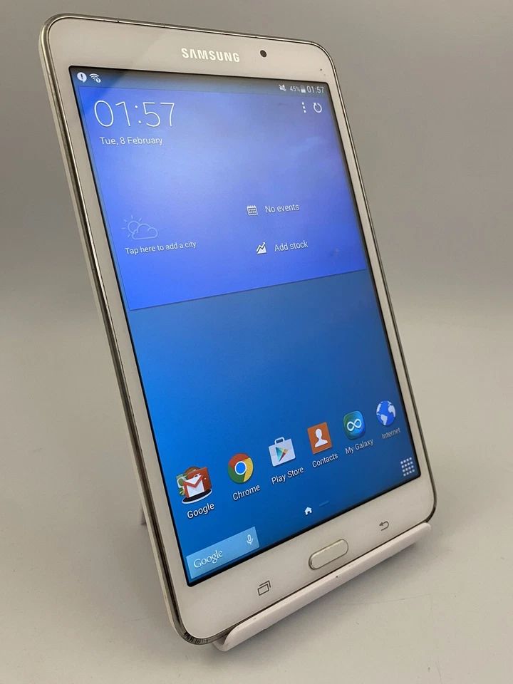 Samsung Galaxy Tab 4 7.0 SM-T230 White Wi-Fi 8GB 7" 3MP Android Tablet - Image 3 of 4