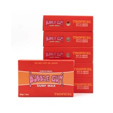 Bubble Gum Surf Wax Original Tropical 6 Pack