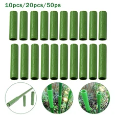 10-50Pcs Gardening Stakes Connecting Pipe Vines Climbing Plant Support Connector