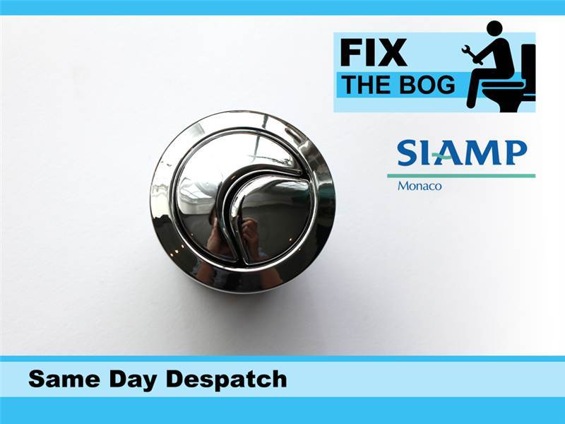Siamp Skipper 45 Toilet Push Button Dual Flush Fits Some Wickes DIY
