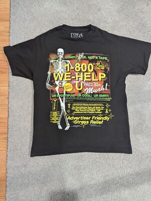Sam Hyde 1-800-WE-HELP-U Happy World Daddy T-Shirt Size-M | eBay