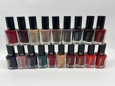 Loreal Extraordinaire Gel Nail Lacquer Color Nail Polish Choose Your Color