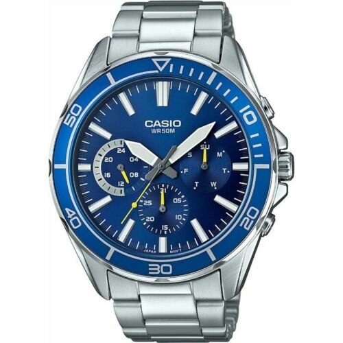 Casio Men's Analog Stainless Steel Band Watch MTPE700D-1E MTP-E700D-1E |  eBay