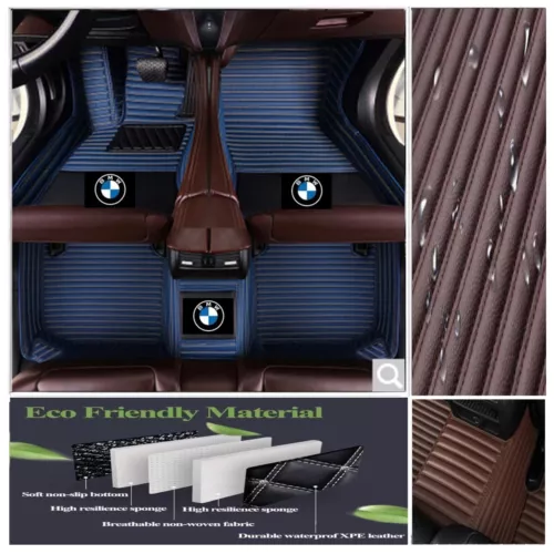 Fit for BMW All Models Car Floor Mats Cargo Liner Waterproof Custom Auto Carpets - Picture 31 of 38