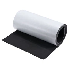 EVA Foam Sheets Self Adhesive Back 11.8 Inch Width 3mm Thickness 6.56ft Black