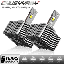 2X 38000LM D5S LED Headlight Bulbs D5S HID Xenon 120W Conversion Kit