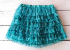 Girls Children's Place Aqua Blue Skirt Size 14