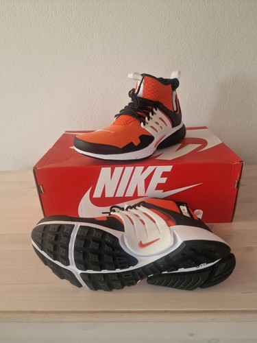 Nuovo!!! Nike Air Presto Mid Utility arancione/noir/bianco/arancione/taglia: 42,5 nuove!!! - Foto 2 di 5