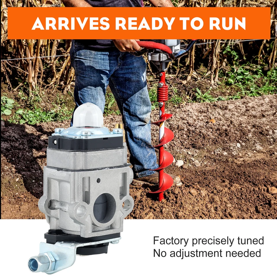 Карбюратор для триммера Earthquake E43 E43WC E43CE Auger MC43 MC43E MC43C 300486 - Изображение 4 из 4