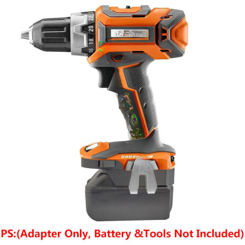1x for Ridgid 18V System Tools Adapter Used for Makita 18V LXT Li-Ion Battery - 第 1/3 張圖片