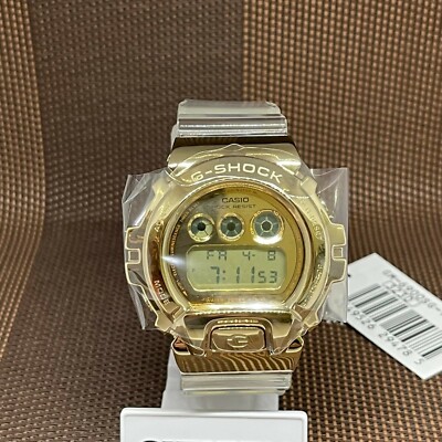 Casio G-Shock GM-6900SG-9D Gold Metal Cover Semi-Transparent