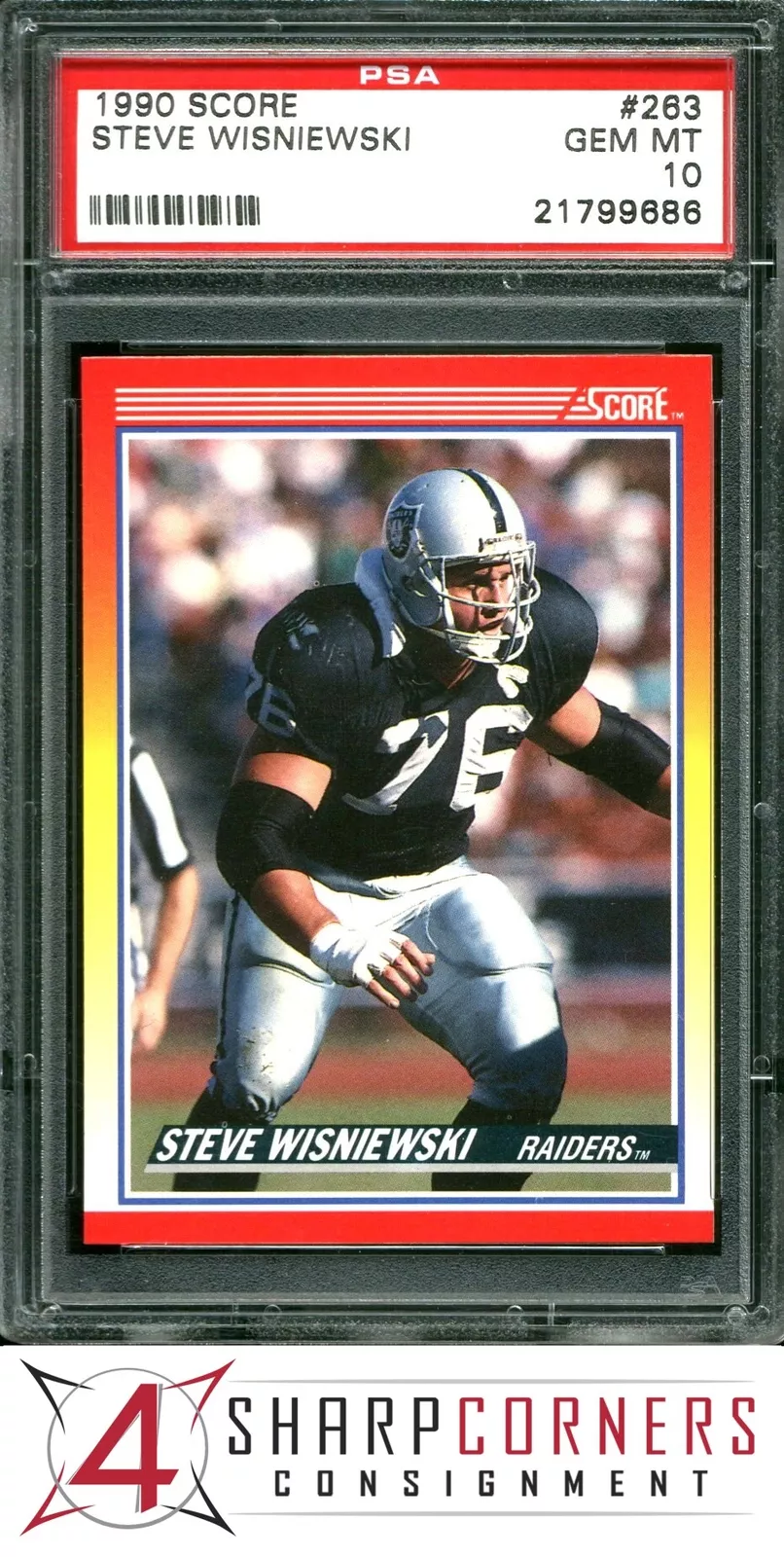 Steve Wisniewski trading card