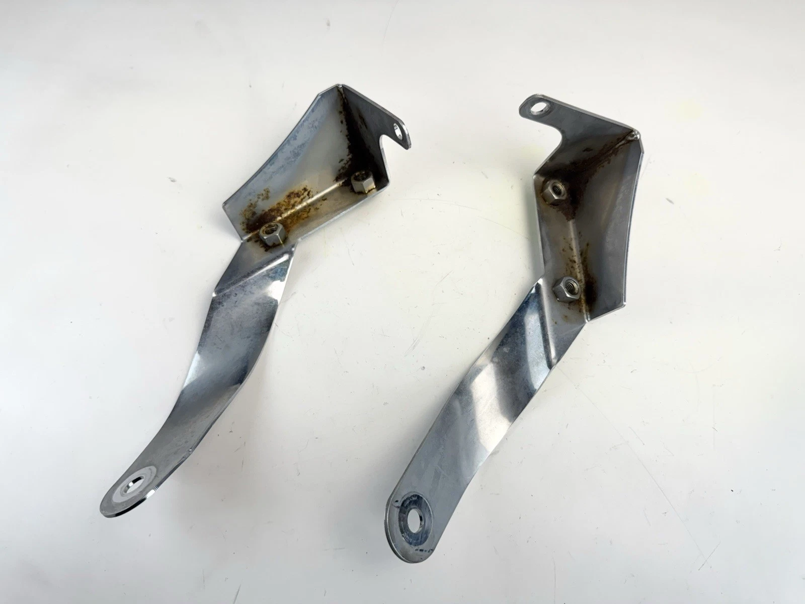 ✅ 98-03 Honda Shadow Ace VT750CD VT 750 Front Headlight Sode Covers Brackets 00