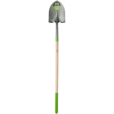 48 In. Wood Handle round Point Shovel