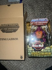 New With Box 2014 MOTUC Masters Of The Universe Classics Tung Lashor Figure