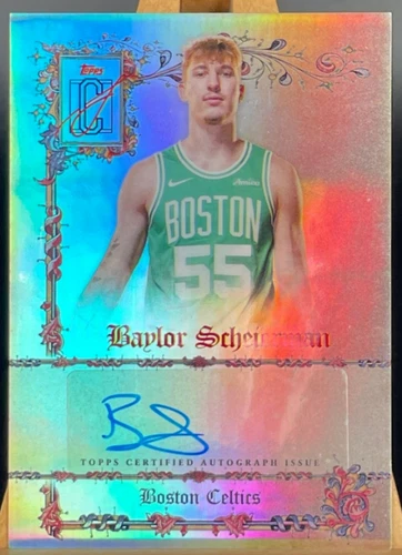 2025 Topps Signature Baylor Scheierman Base (RAW)