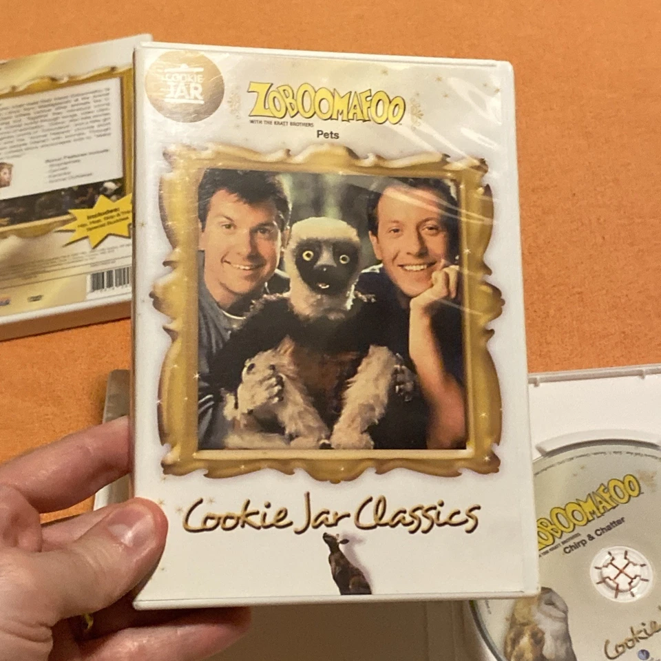 Zoboomafoo DVD Lot Cookie Jar Classics Pets Chirp & Chatter Hip Hop Skip & Think Foto 4 de 4