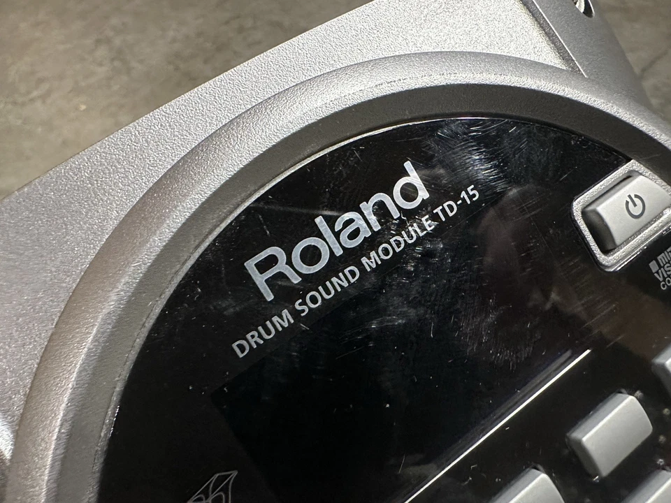 Roland TD-15 Module BRAIN w Mount and AC Power TD15 TESTED 100% #PR3 - Image 3 of 4