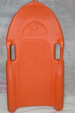 Vintage Orange Ziffco Ziffy Whomper Sled Orange Plastic Toboggan GUC