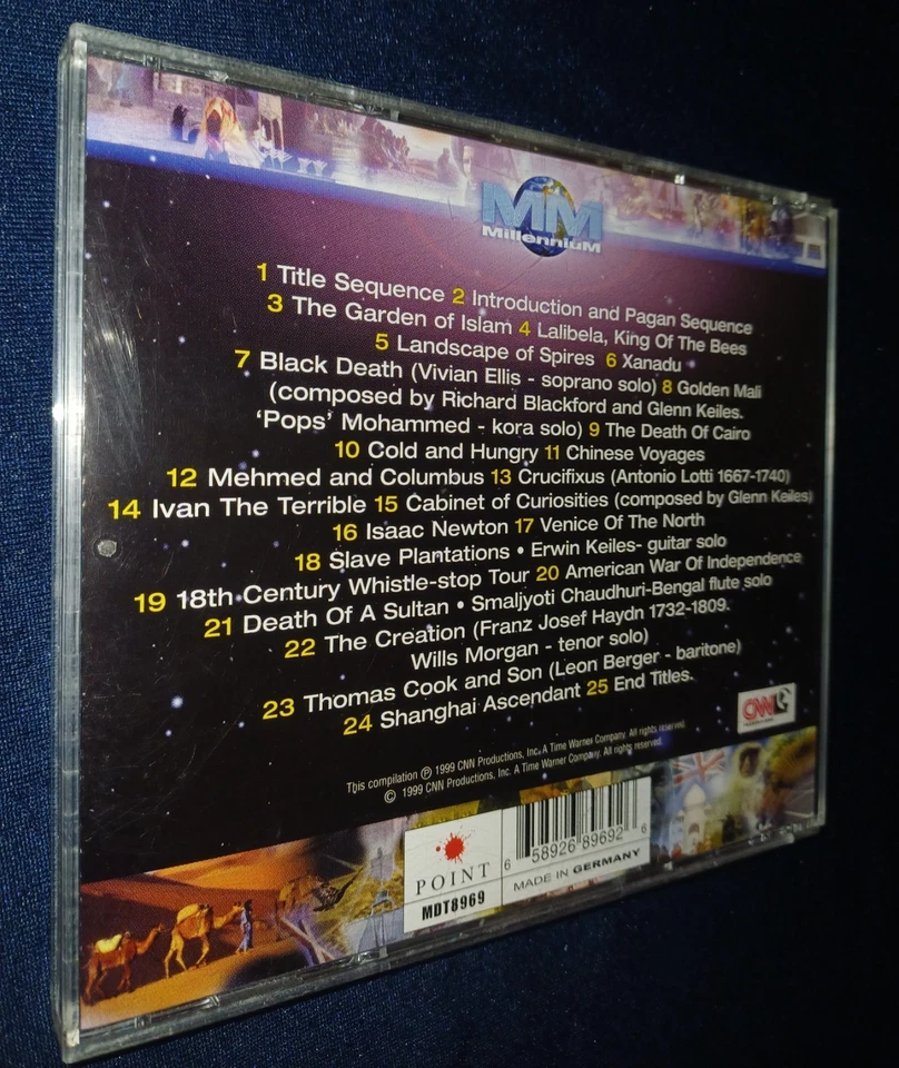 MM Millennium A Thousand Years Of History CD Compilation 1999. CNN Productions - Bild 3 von 3