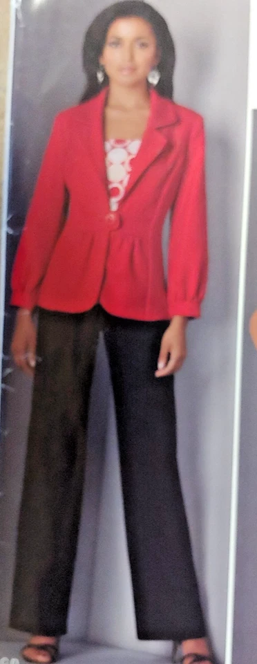 Simplicity Sewing Pattern 2703 Misses Jacket Pants Dress Top Sizes 8-16 Work UC - Image 2 of 4