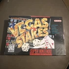 Vegas Stakes (Super Nintendo, 1993) SNES Brand New Factory Sealed