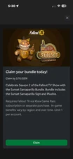 Fallout 76 Sunset Sarsaparilla Bundle Series PC Game Pass Windows Only
