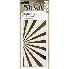 Stampers Anonymous Layered Stencil SHFTR, Shifter Rays