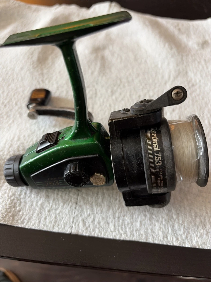 Abu Garcia Cardinal 753 Indiana Vintage Spinning Fishing Reels for