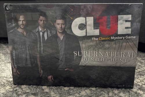 Clue SUPERNATURAL Join the Hunt Board Game Brand New Sealed 2014 Free Shipping