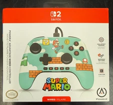 PowerA Advantage Wired Controller for Nintendo Switch 2 - Mario Time Officially